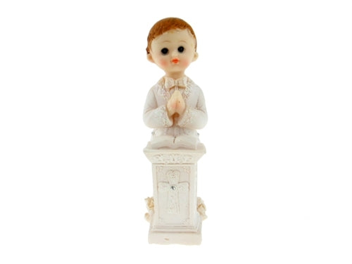 Load image into Gallery viewer, 6&quot; Poly Resin Communion Figurines w/ Podium (1 Pc)
