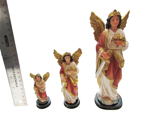 Archangel Uriel on Wood Base - High Quality (1 Pc)