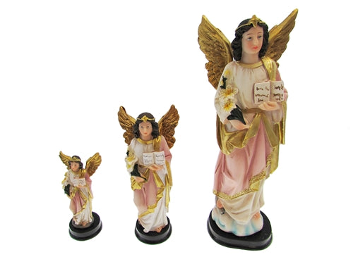 Archangel Gabriel on Wood Base - High Quality (1 Pc)