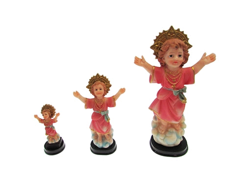 Divino Nino Figurine on Wood Base - High Quality (1 Pc)