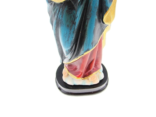 Virgen de la Perpetua Salud sobre Base de Madera - Alta Calidad (1)