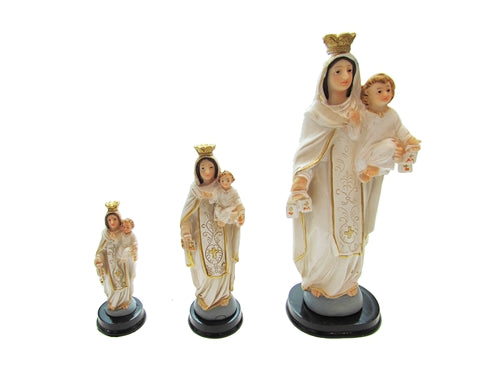 Merced Virgin on Wood Base - High Quality (1 Pc)