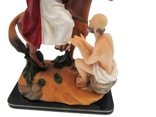 San Martin of Tours on Wood Base - High Quality (1 Pc)