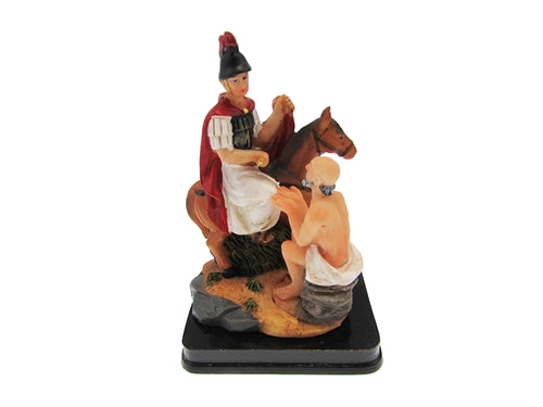 Load image into Gallery viewer, San Martin of Tours on Wood Base - High Quality (1 Pc)
