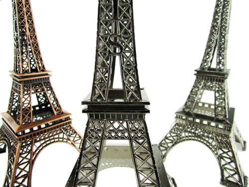 10" Metal Eiffel Tower Replica (1 Pc)