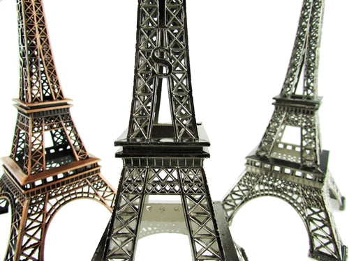 10" Metal Eiffel Tower Replica (1)