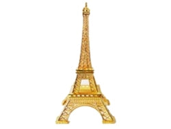 Réplica de la Torre Eiffel de metal de 15" (1)