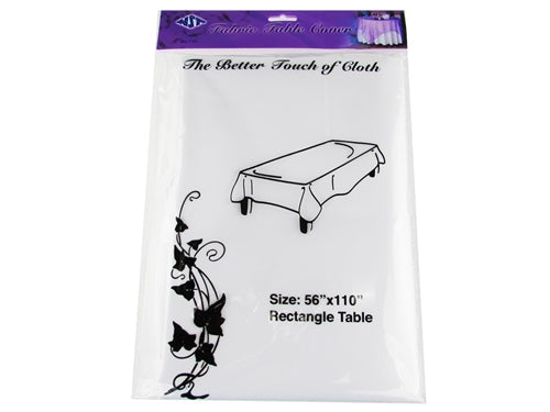 Rectangle Fabric Table Covers - 56" x 110" (1 Pc)