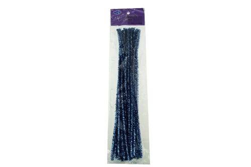 Load image into Gallery viewer, 12&quot; Wired Craft METALLIC CHENILLE Stems - Pipe Cleaners (25 Pcs)

