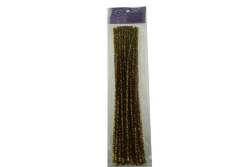 Load image into Gallery viewer, 12&quot; Wired Craft METALLIC CHENILLE Stems - Pipe Cleaners (25 Pcs)
