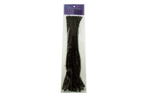 Load image into Gallery viewer, 12&quot; Wired Craft METALLIC CHENILLE Stems - Pipe Cleaners (25 Pcs)
