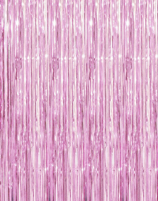 10' Fringe Metallic Foil Backdrop (1 Pc)