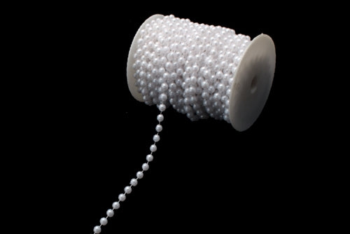 Load image into Gallery viewer, 8mm Faux Pearl Rolls (66 FT)

