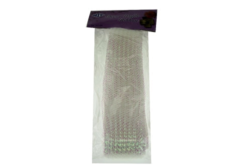Load image into Gallery viewer, 2.75&quot; Metallic WAFFLE Mesh Ribbon (20 Yards)
