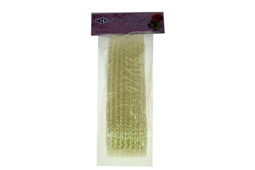 Load image into Gallery viewer, 2.75&quot; Metallic WAFFLE Mesh Ribbon (20 Yards)
