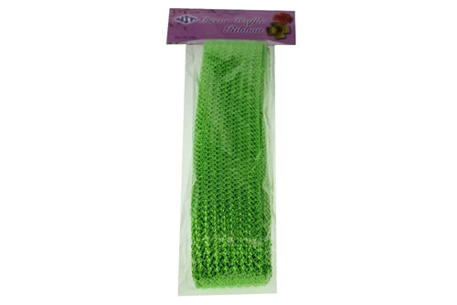 2.75" Metallic WAFFLE Mesh Ribbon (20 Yards)