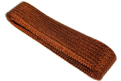 Load image into Gallery viewer, 2.75&quot; Metallic WAFFLE Mesh Ribbon (20 Yards)
