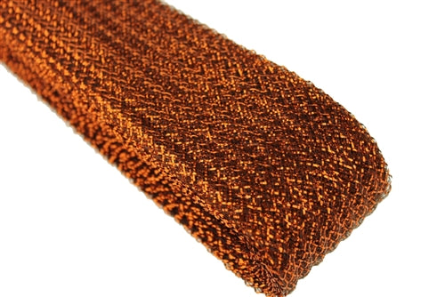 Load image into Gallery viewer, 2.75&quot; Metallic WAFFLE Mesh Ribbon (20 Yards)
