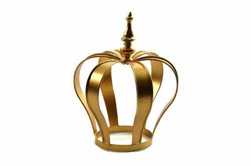 Load image into Gallery viewer, 10&quot; Large Metal Crown (1 Pc)
