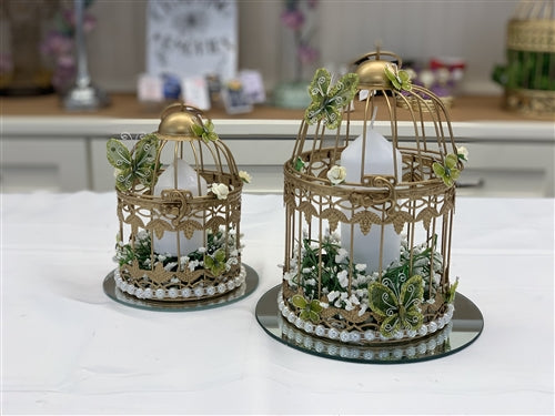 Wire Bird Cage - SMALL - Set of 2 (1 Set)