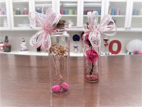 2.5" Glass Bottle Vial w/ Cork (12 Pcs)