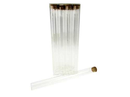 Load image into Gallery viewer, 9.25&quot; Glass Bottle Vial w/ Cork - Great for Invitations (12 Pcs)
