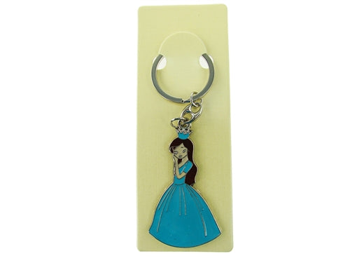 Solid Metal Keychain Favors - Quinceanera #2 (12 Pcs)