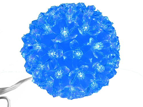 5" LIGHTED Flower Ball - LED 100 Lights (1 Pc)