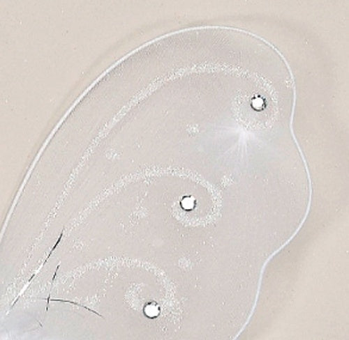 Load image into Gallery viewer, 13&quot; Sheer Butterflies w/ Wired Edge &amp; Elastic Bands (1 Pc)
