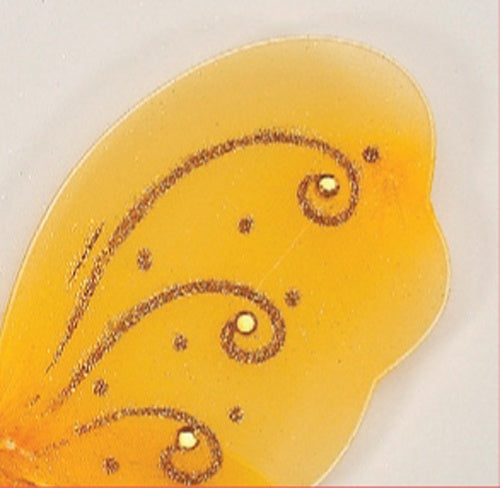 Load image into Gallery viewer, 13&quot; Sheer Butterflies w/ Wired Edge &amp; Elastic Bands (1 Pc)
