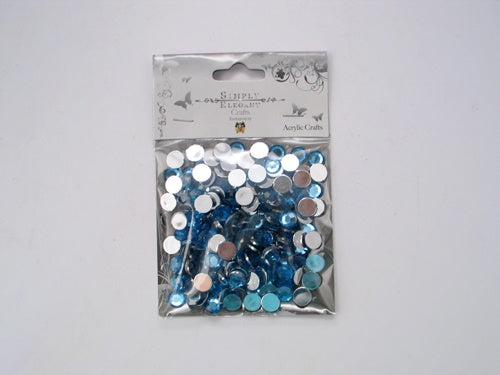 Load image into Gallery viewer, 1/4&quot; Acrylic Embellishments - Round Gem Design (Approx. 175)
