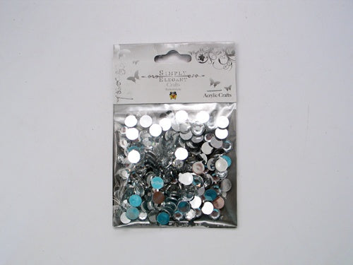 Load image into Gallery viewer, 1/4&quot; Acrylic Embellishments - Round Gem Design (Approx. 175)
