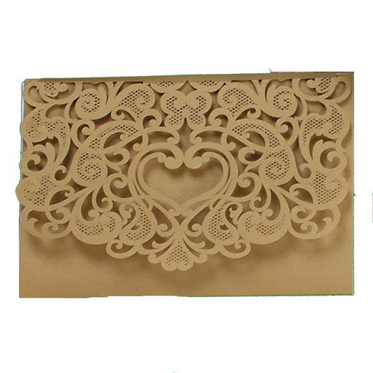 5"x7" Personalized Wedding Invitations (8 Invitations)