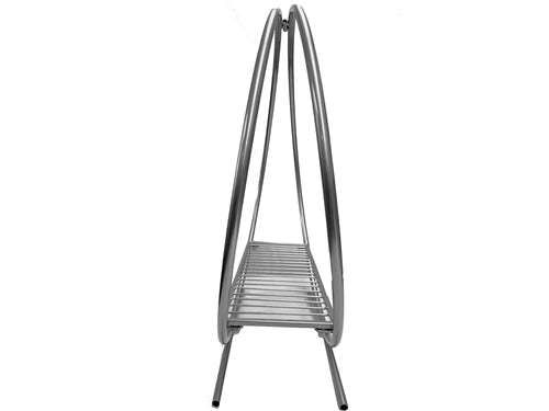 Soporte de centro de mesa de metal de doble aro de 24" (1)
