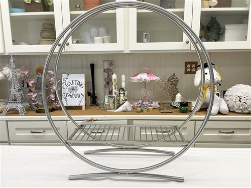 Load image into Gallery viewer, 24&quot; Twin Hoop Metal Centerpiece Stand (1 Pc)

