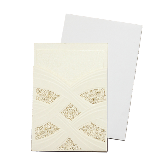 5"x7" Personalized Wedding Invitations (8 Invitations)