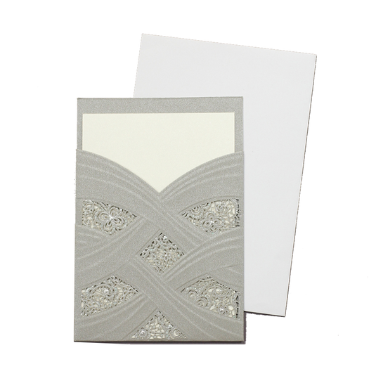 5"x7" Personalized Wedding Invitations (8 Invitations)