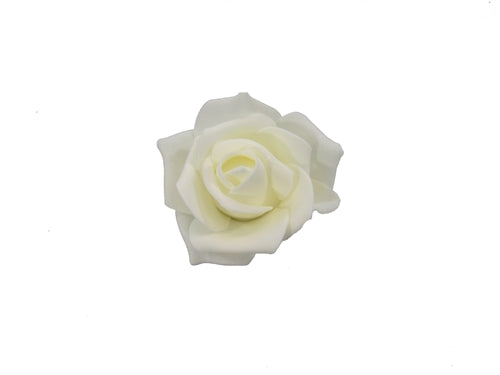 1.75" Single Rose Foam Flowers (12 Pcs)