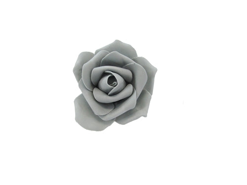 1.75" Single Rose Foam Flowers (12 Pcs)