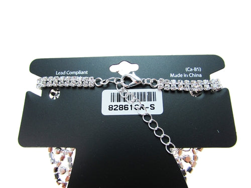 Rhinestone Finger Bracelet