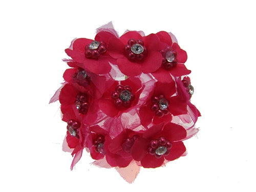 Load image into Gallery viewer, Satin Diamond Flowers (144 Pcs)
