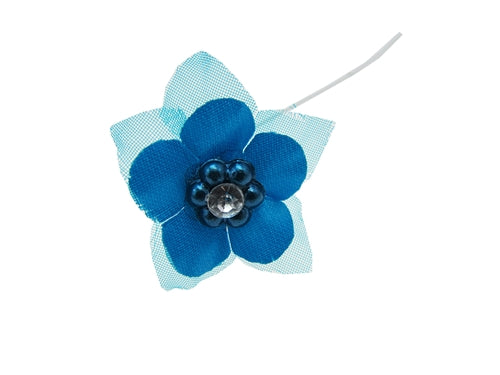 Flores de diamantes satinados (144)