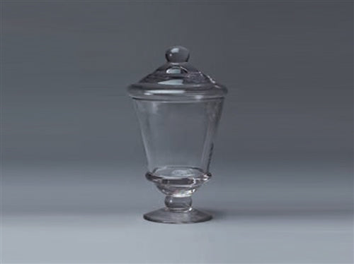 9.5" Glass Apothecary Candy Jar (1 Pc)