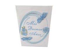 Load image into Gallery viewer, Premium Satin SPANISH BIBLE - MIS QUINCE ANOS - Dragonfly (1 Pc)
