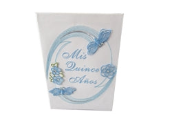 Premium Satin SPANISH BIBLE - MIS QUINCE ANOS - Dragonfly (1 Pc)