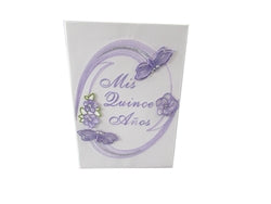 Load image into Gallery viewer, Premium Satin SPANISH BIBLE - MIS QUINCE ANOS - Dragonfly (1 Pc)
