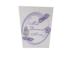 Premium Satin SPANISH BIBLE - MIS QUINCE ANOS - Dragonfly (1 Pc)