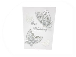 Premium Satin SPANISH BIBLE - Wedding - Butterfly (1 Pc)