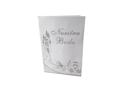 Load image into Gallery viewer, Premium Satin SPANISH BIBLE - Wedding - Cinderella (1 Pc)

