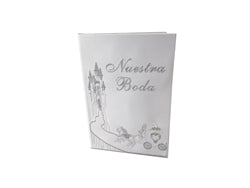 Load image into Gallery viewer, Premium Satin SPANISH BIBLE - Wedding - Cinderella (1 Pc)
